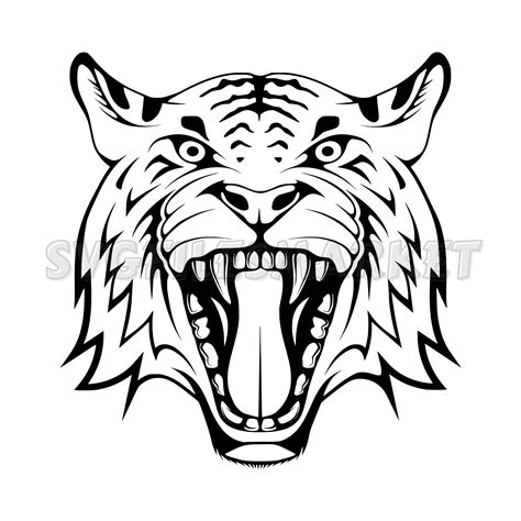 Tiger Svg Tiger Face Svg Tiger Head Svg Tiger Logo Eps Etsy Australia