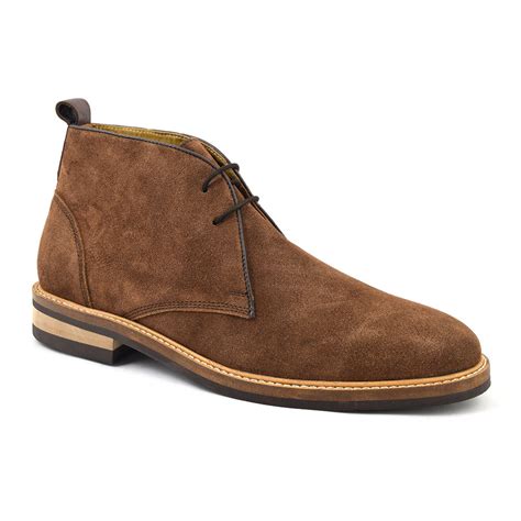 buy mens brown suede desert boots gucinari design