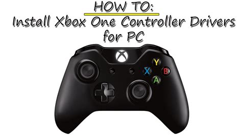 How To Install Xbox One Controller Drivers For Pc Youtube