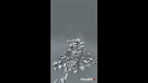 Houdini Rbd Fracture Statue Youtube
