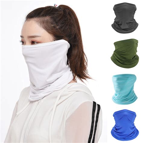 Spring Park Man Women Cooling Neck Gaiter Face Mask Balaclava For Men