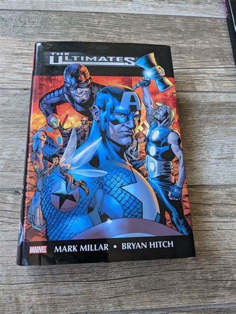 The Ultimates Omnibus Mark Millar Bryan Hitch Marvel Hardcover Book Ebay