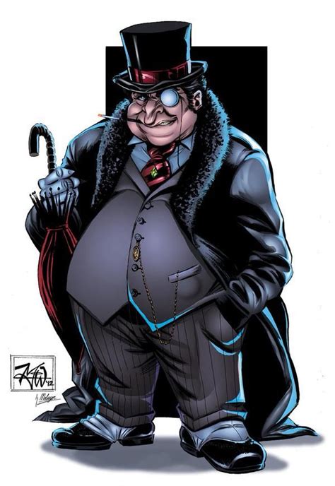 Oswald Cobblepot Superhero Comic Villains Gotham Villains