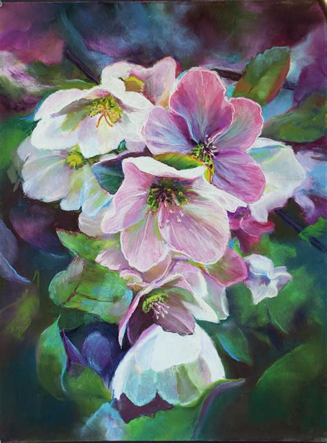 Hellebores Painting By Jan Hardenburger