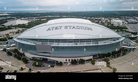At And T Stadium In The City Of Arlington Home Of The Dallas Cowboys