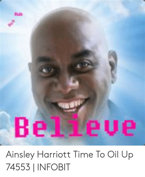 Belleve Ainsley Harriott Time To Oil Up Infobit Time Meme On