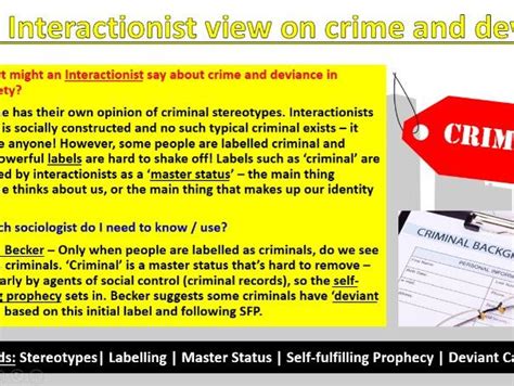 GCSE Sociology Eduqas Crime And Deviance Theoretical Views Powerpoint Presentation