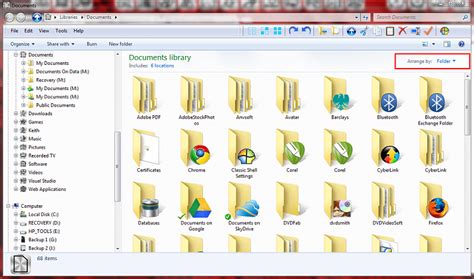 Libraries Dont Want Any Sub Folders Solved Windows 10 Forums