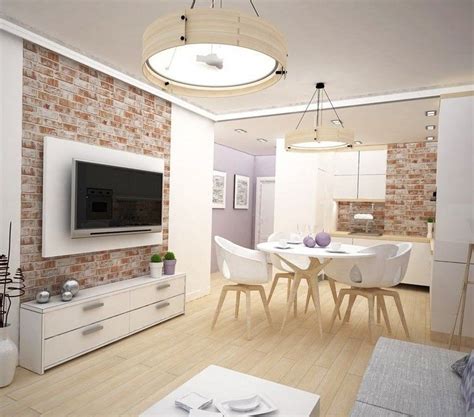 Für menschen … sie brauchen kein teures set für eine schöne balkondekoration zu k… Ziegelwand und weiße Möbel im Wohnzimmer | Wandgestaltung ...