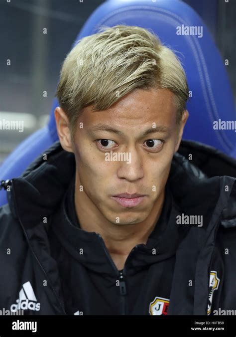 Japan S Keisuke Honda Is Seen During The Fifa World Cup 2018 Group B Qualifying Match Between