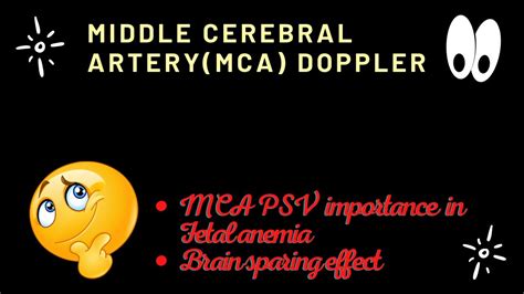 Middle Cerebral Artery Doppler Mca Psv Importance In Fetal Anemia