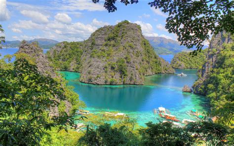 Coron Island The Islands Largest Island In The Calamian Islands In