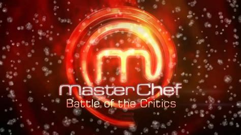Celebrity MasterChef UK 2023 Battle Of The Critics