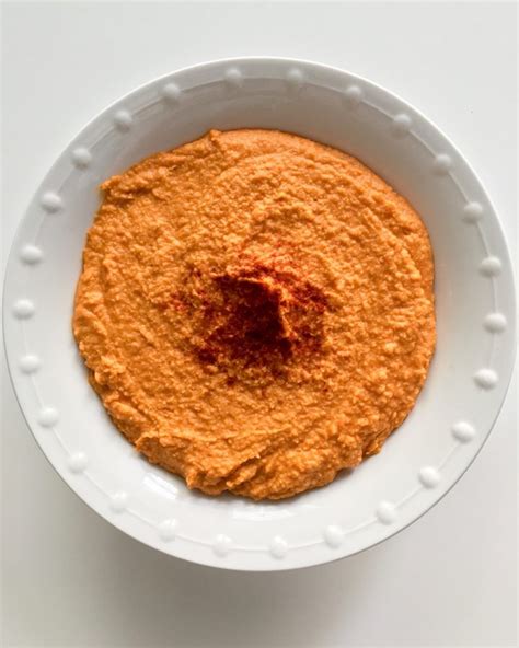 Roasted Red Pepper Hummus The Urben Life