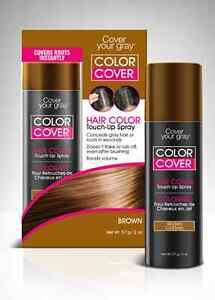Fret not if you fear commitment, because there are great temporary color formulas that you can pick up at the last minute. Cover Your Gray Color Cover Hair Color Touch-Up Spray 2 oz ...