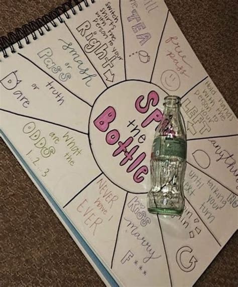 A Spiral Notebook With Writing On It And A Bottle In The Middle That Has Been Placed On Top