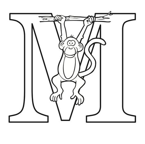 Letter M Coloring Pages Letter M Coloring Page M Coloring Pages