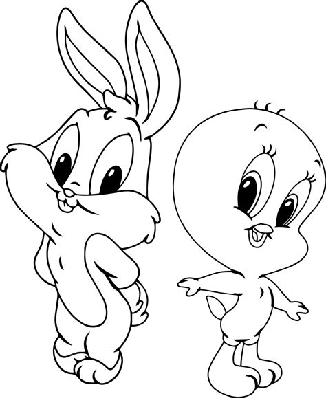I tried to find the least creepy and least crawly images possible. Tweety Bugs Small Coloring Page | Wecoloringpage.com