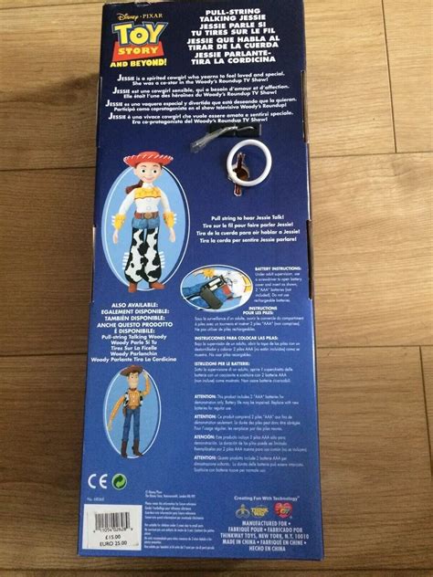 Toy Story Figure Pull String Jessie Disney Store Exclusive Mib Brand