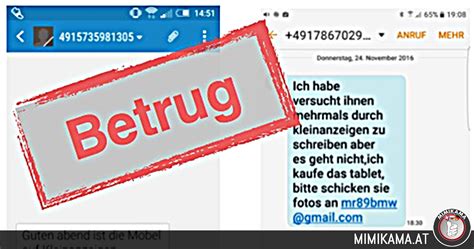 Suchen sie ebay deutschland für testsiegers in deutschland und mehr auf deutsch. eBay-Kleinanzeigen Betrug: Kontakt per SMS mit E-Mail-Adresse • mimikama