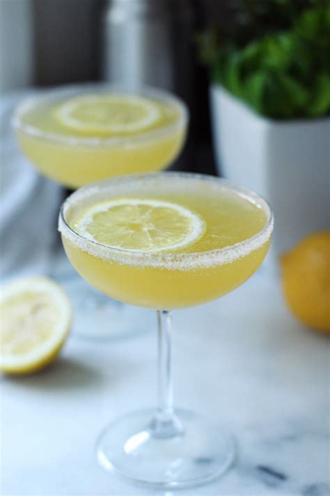 Honey Lemon Drop Martinis From Infinite Zest Lemon Drop Martini