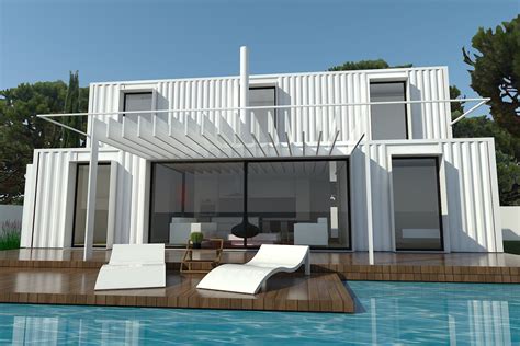 H Kub Casas Prefabricadas En Contenedores Mar Timos Casas Contenedores Casas Hechas Con