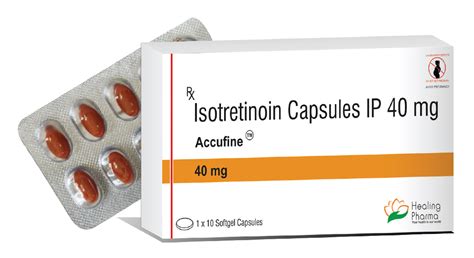 Isotretinoin Accufine Accutane 20 40 Mgcap 50 Capspack