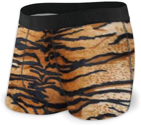 Mensboxer Briefs Tiger Stripes Boxer Shorts Comfort Underwear For Men