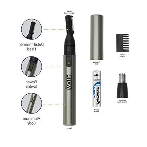 Buy wahl prolithium cordless trimmer online. Wahl Lithium Micro Groomsman Trimmer, Compact, Cordless ...