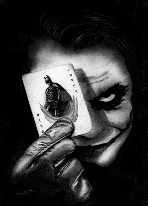 The Dark Knight The Joker By Prdey9 On Deviantart