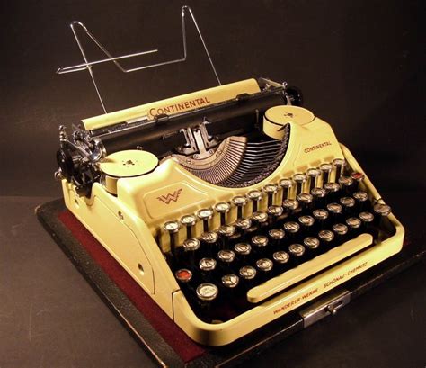 CONTINENTAL Ivory White Writing Tools Ivory White Typewriter