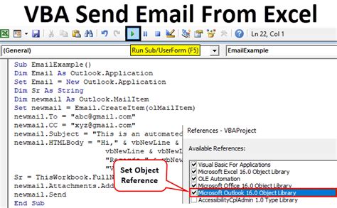 Vba Send Email From Excel How To Send Emails Using Excel Vba