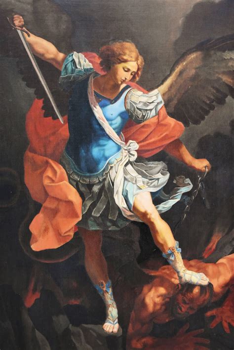 St Michael Slaying The Devil Painting At Explore