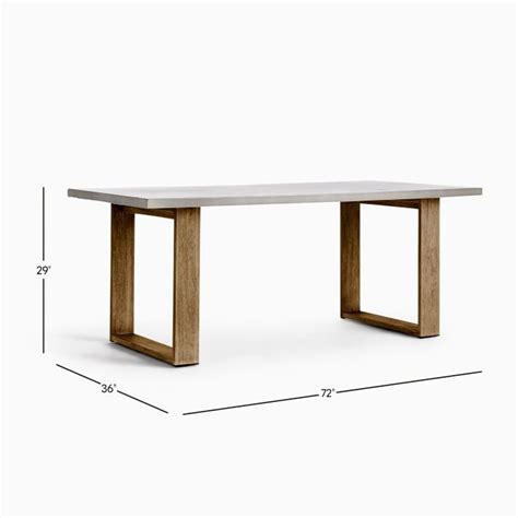 Outdoor Concrete Dining Table At Rs 19999piece Dining Table Set In