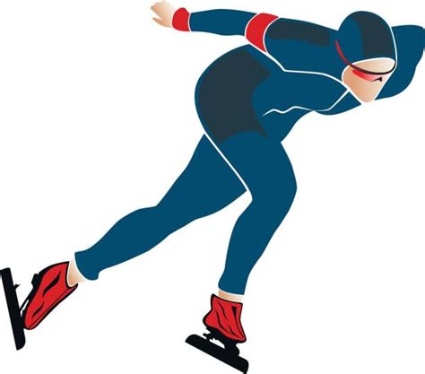 Speed Skating Illustrations Royalty Free Vector Graphics And Clip Art