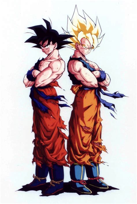 Imagen Goku Base Ss Artwork Dragon Ball Wiki Fandom Powered