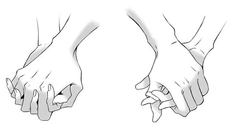 How To Draw Couples Holding Hands