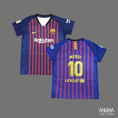 Year End Sale 1819 Lionel Messi Fc Barcelona Home Kids Jersey Babies