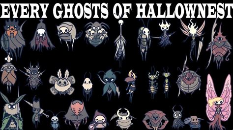 Ghosts Every Hallownest Ghost Location Of Hollow Knight Youtube