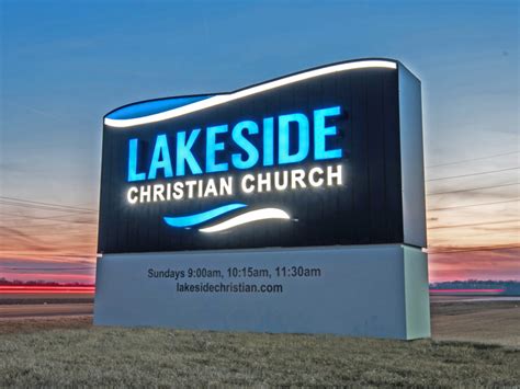 Lakeside Church Ace Sign Co