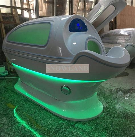 Multifunction 3 In 1 Led Light Spa Capsule Hydrotherapy Water Massage Wet Steam Sauna