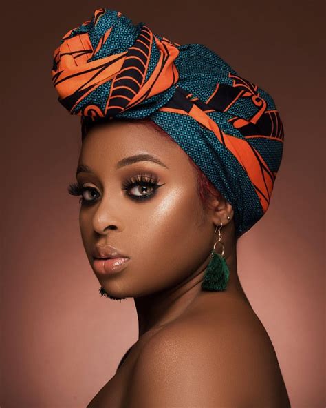 African Hair Wrap African Turban African Head Wraps African Beauty African Women African