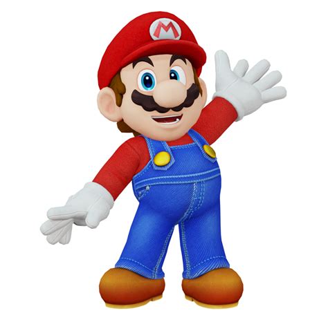 Happy Mario Rendersuper Mario 3dmario 3d By Supermarioallstar On