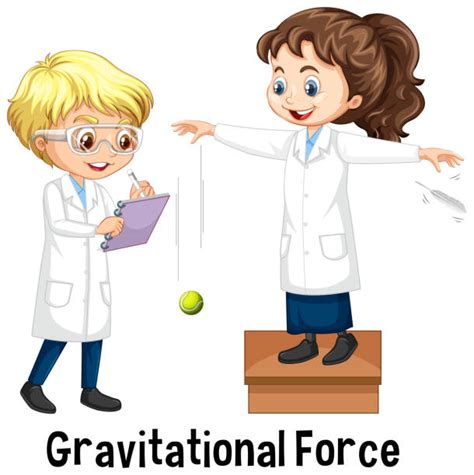 Gravitational Force Illustrations Illustrations Royalty Free Vector