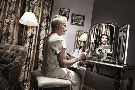 10 Beautiful Photos Of Older People Looking At Younger Reflections Of