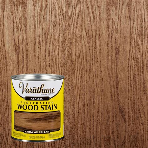 Varathane 1 Qt Early American Classic Wood Interior Stain 339710 The