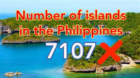 How Many Islands Are There In The Philippines Youtube