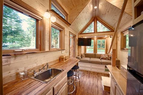 This Tiny Cottage On Wheels Has A Two Person Sauna Inside Cottage Life