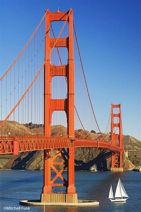 The Golden Gate Bridge In San Francisco California Is One Of The Most