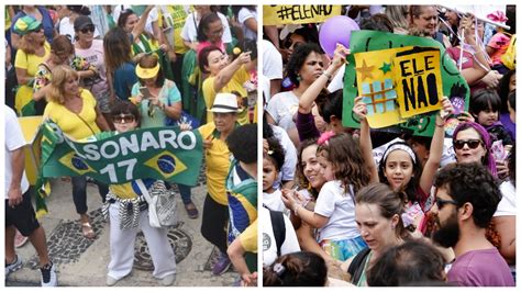 Manifestação ocupa parcialmente a av. Manifestações pró e contra Bolsonaro crescem no RJ e SP ...